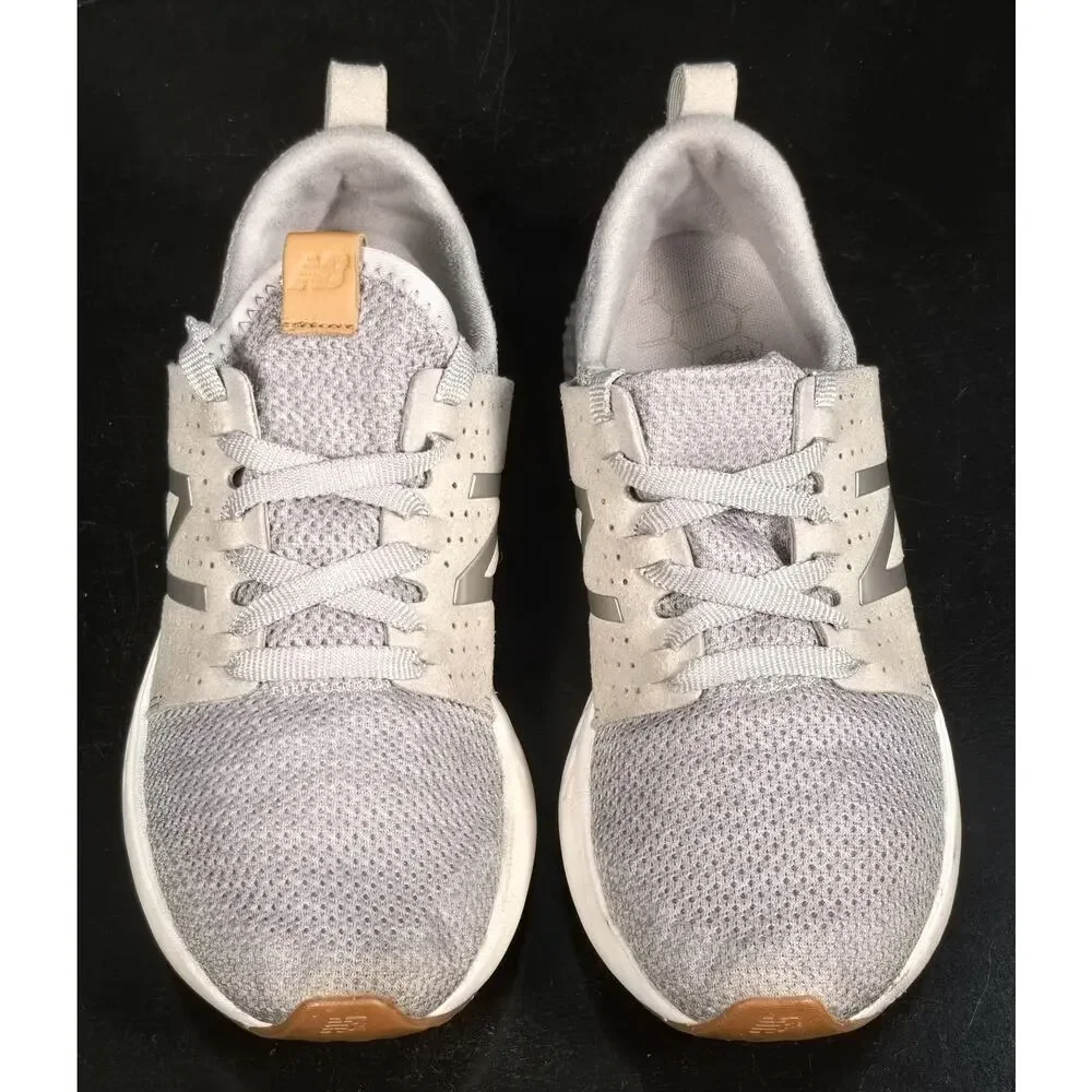 New Balance Women's Fresh Foam Sport Low-Top Grey Running Shoes Size 8 WSPTLG1
